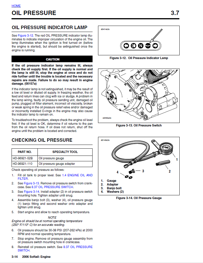 Harley Davidson 2006 Softail Models Service & Electrical Diagnostic Manual