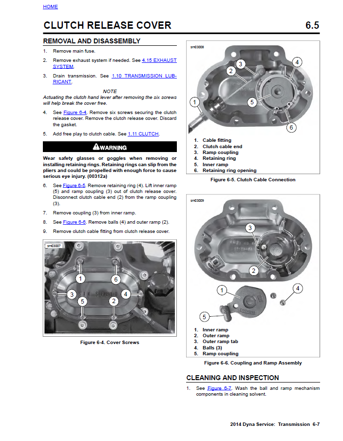 Harley Davidson 2014 Dyna Models Service & Electrical Diagnostic Manual