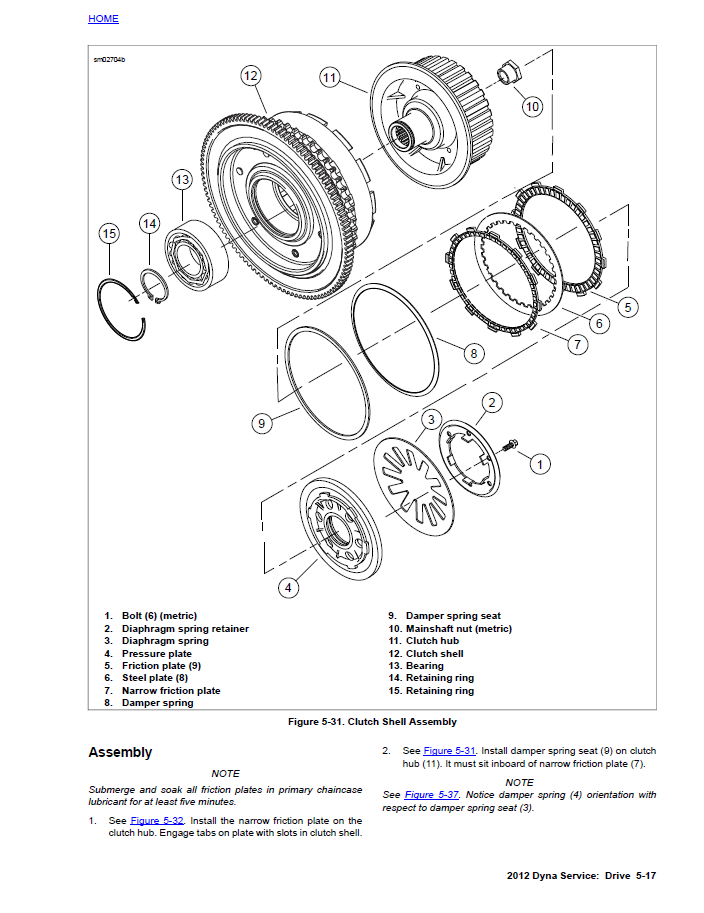 Harley Davidson 2012 Dyna Models Service Manual & Electrical Diagnostic Manual